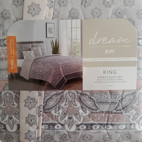 King quilt set - Picture 1 of 3